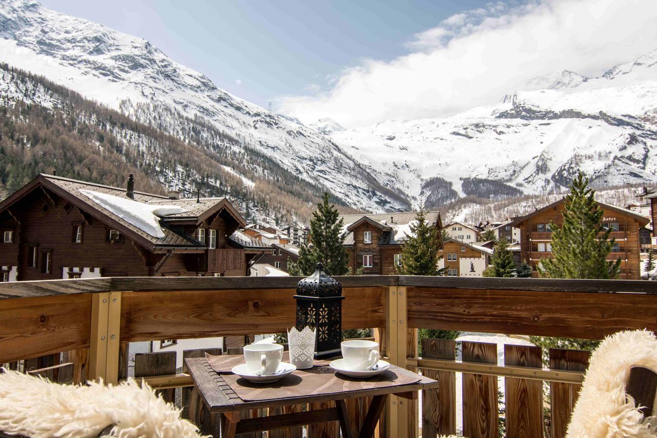 Chalet Sunshine Saas-Fee Buitenkant foto