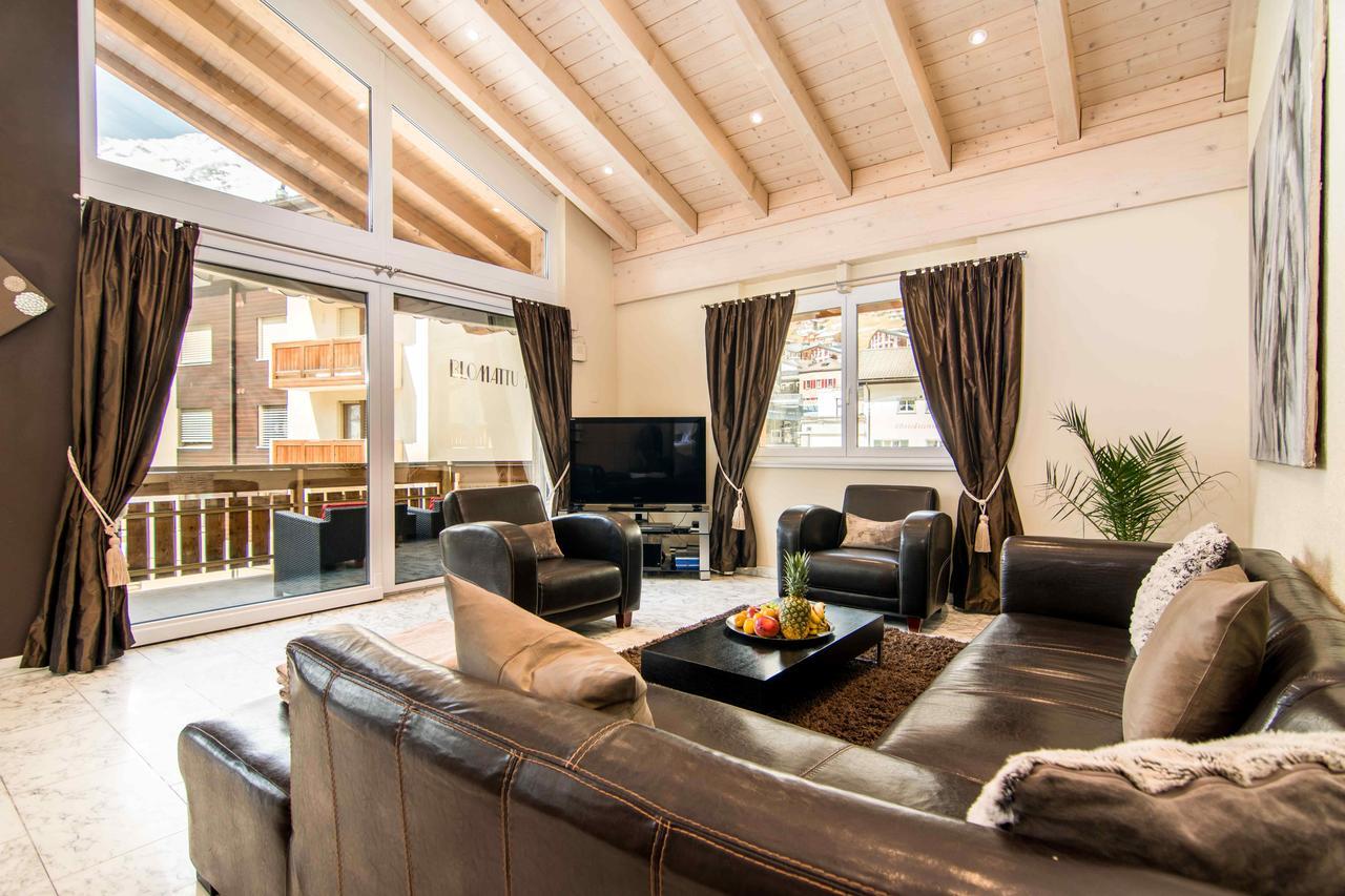 Chalet Sunshine Saas-Fee Buitenkant foto