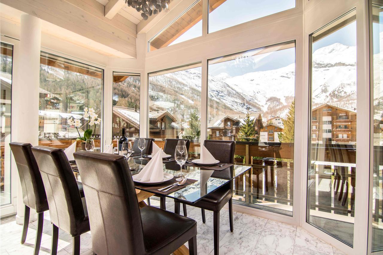 Chalet Sunshine Saas-Fee Buitenkant foto
